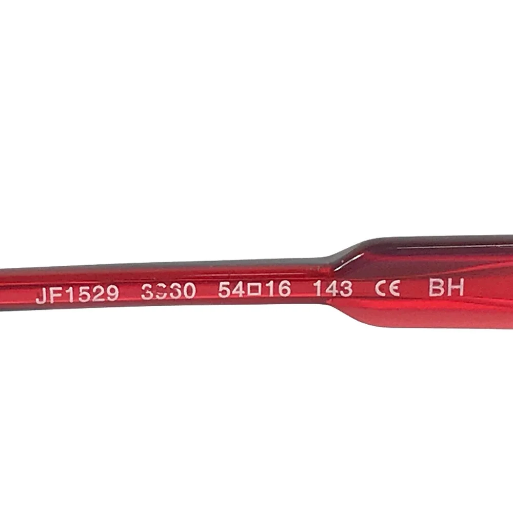 J.F. Rey Eyeglasses Frames JF1529 3960 Red Gradient Round Full Rim 54-16-143